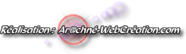 Arachne-Webcreation : Cration de sites internet et de logos